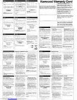 Предварительный просмотр 11 страницы Kenwood KFC-1393PS Instruction Manual