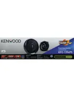 Preview for 2 page of Kenwood KFC-1394PS Installation Instructions Manual