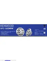 Предварительный просмотр 3 страницы Kenwood KFC-1653 M RW Installation Instructions Manual