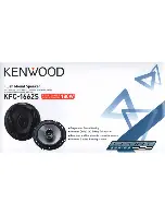 Предварительный просмотр 2 страницы Kenwood KFC 1662S Installation Instructions Manual