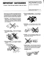 Предварительный просмотр 2 страницы Kenwood KFC-1789ie Install Manual