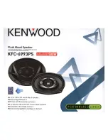 Preview for 1 page of Kenwood KFC-6993PS Installation Instruction