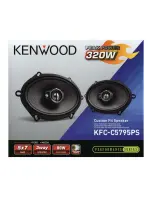 Kenwood KFC-C5795PS Installation Instructions Manual предпросмотр