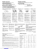 Preview for 3 page of Kenwood KFC-P705ie Instruction Manual