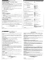 Предварительный просмотр 8 страницы Kenwood KFC-W110S Instruction Manual