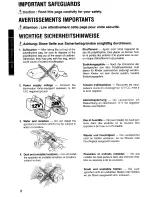 Предварительный просмотр 2 страницы Kenwood KFC-W1705 Instruction Manual