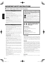 Предварительный просмотр 2 страницы Kenwood KFC-W3000L Instruction Manual