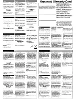 Preview for 5 page of Kenwood KFC-X133 Installation Instructions Manual