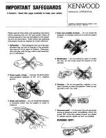 Preview for 2 page of Kenwood KFC-X468C Installation Instructions