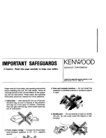 Preview for 2 page of Kenwood KFC-X688C Installation Instructions