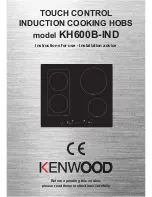 Kenwood KH600B-IND Instructions For Use Manual предпросмотр