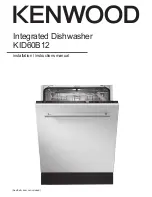Kenwood KID60B12 Installation Instructions Manual preview