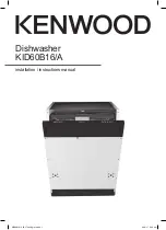 Kenwood KID60B16/A Installation Instructions Manual preview