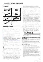 Preview for 75 page of Kenwood KIV-700 Instruction Manual