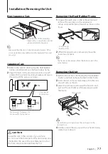 Preview for 77 page of Kenwood KIV-700 Instruction Manual