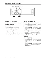 Предварительный просмотр 96 страницы Kenwood KIV-701 Instruction Manual