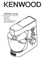 Kenwood KM080 series Instructions Manual предпросмотр