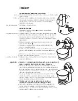 Предварительный просмотр 38 страницы Kenwood KM280 series Instructions Manual