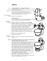 Предварительный просмотр 118 страницы Kenwood KM280 series Instructions Manual