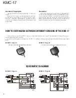 Предварительный просмотр 2 страницы Kenwood KMC-17 Service Manual