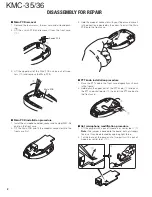 Предварительный просмотр 3 страницы Kenwood KMC-35 Service Manual