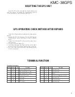 Preview for 4 page of Kenwood KMC-38GPS Service Manual