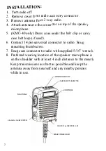 Предварительный просмотр 2 страницы Kenwood KMC-40 Quick Start Manual