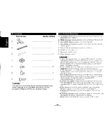 Preview for 22 page of Kenwood KMD-42 Instruction Manual