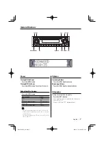 Preview for 7 page of Kenwood KMD-6527 Instruction Manual