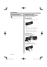 Preview for 12 page of Kenwood KMD-6527 Instruction Manual