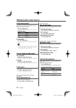 Preview for 20 page of Kenwood KMD-6527 Instruction Manual