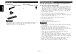 Предварительный просмотр 10 страницы Kenwood KMD-D400 Instruction Manual