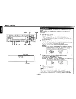 Предварительный просмотр 30 страницы Kenwood KMDX92 Instruction Manual