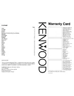 Предварительный просмотр 50 страницы Kenwood KMDX92 Instruction Manual