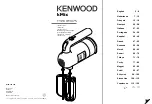 Kenwood kMix HMX75 Instructions Manual предпросмотр