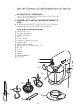 Предварительный просмотр 66 страницы Kenwood kMix KMX5 Instructions Manual