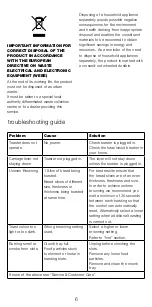 Preview for 6 page of Kenwood kMix TFX750 Instructions Manual