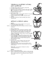 Предварительный просмотр 95 страницы Kenwood kMix Instructions Manual