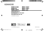 Preview for 1 page of Kenwood KMM-100AY Instruction Manual