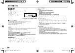 Preview for 14 page of Kenwood KMM-102 Instruction Manual