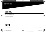 Предварительный просмотр 1 страницы Kenwood KMM-105 Instruction Manual