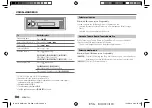 Предварительный просмотр 12 страницы Kenwood KMM-105AY Instruction Manual