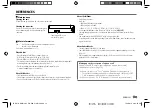 Предварительный просмотр 17 страницы Kenwood KMM-105AY Instruction Manual