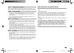 Предварительный просмотр 7 страницы Kenwood KMM-106 Instruction Manual