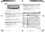 Предварительный просмотр 13 страницы Kenwood KMM-106 Instruction Manual