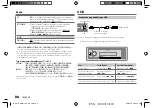 Предварительный просмотр 32 страницы Kenwood KMM-106 Instruction Manual