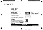 Kenwood KMM-108 Instruction Manual preview