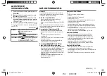 Preview for 39 page of Kenwood KMM-108 Instruction Manual