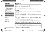 Preview for 2 page of Kenwood kmm-115 Instruction Manual