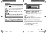 Preview for 21 page of Kenwood kmm-115 Instruction Manual